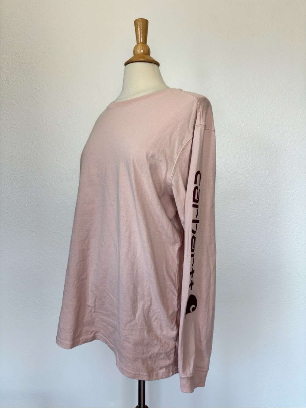 Carhartt Long Sleeve Crewneck Shirt - Dusty Pink